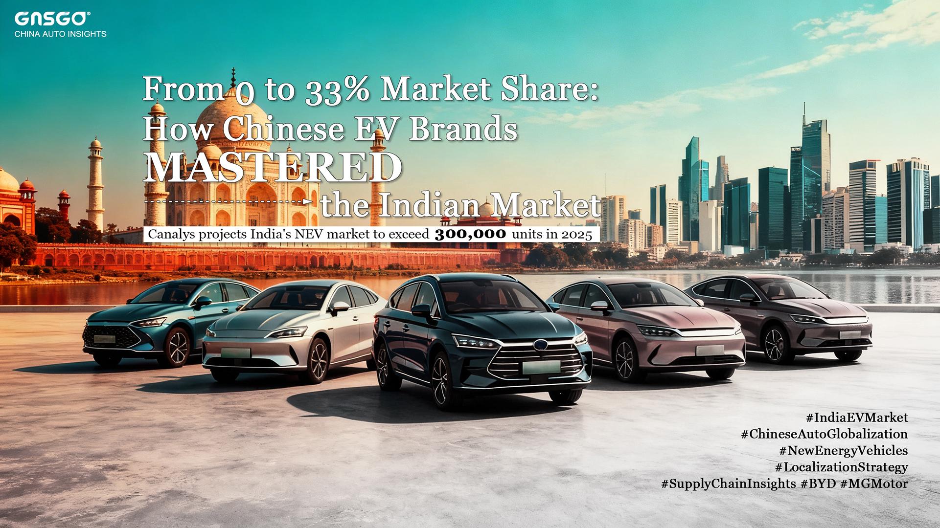 From 0 to 33% Market Share: How Chinese EV Brands Mastered the Indian Market