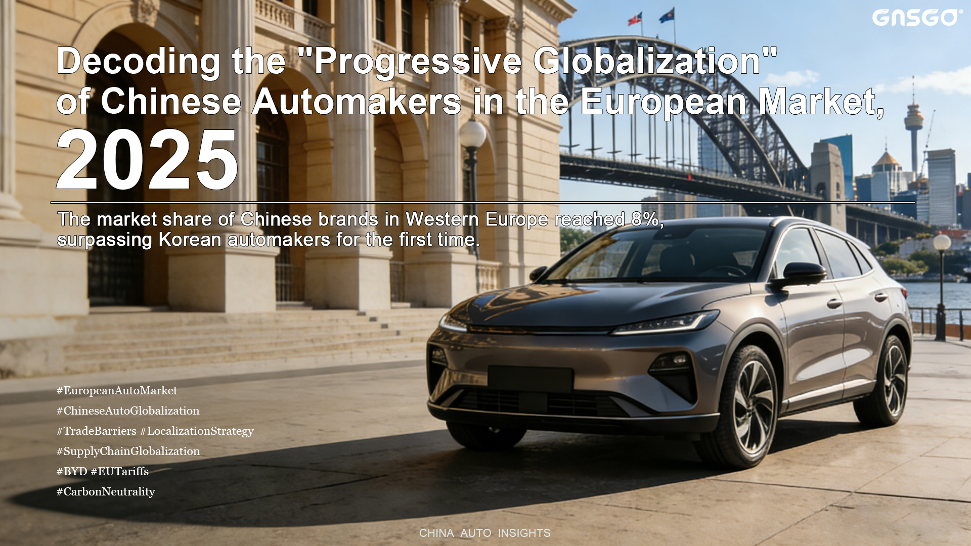 Decoding the "Progressive Globalization" of Chinese Automakers in the European Market, 2025