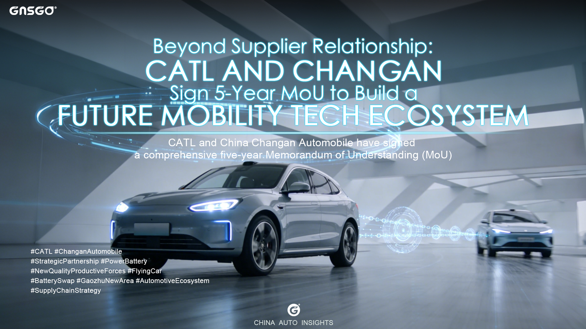 Beyond Supplier Relationship: CATL and Changan Sign 5-Year MoU to Build a Future Mobility Tech Ecosystem