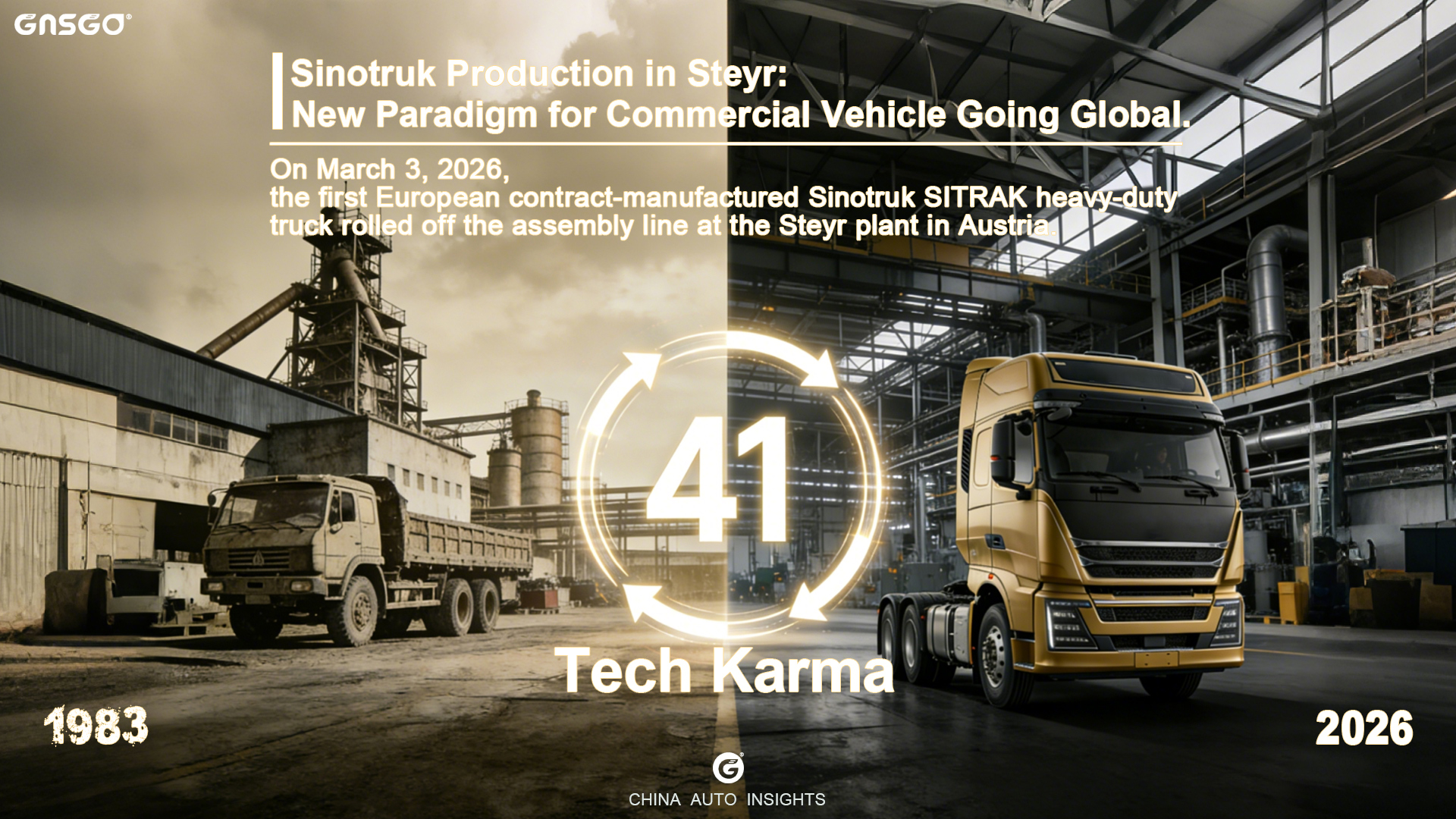 Sinotruk Production in Steyr: A New Paradigm for Commercial Vehicle Going Global