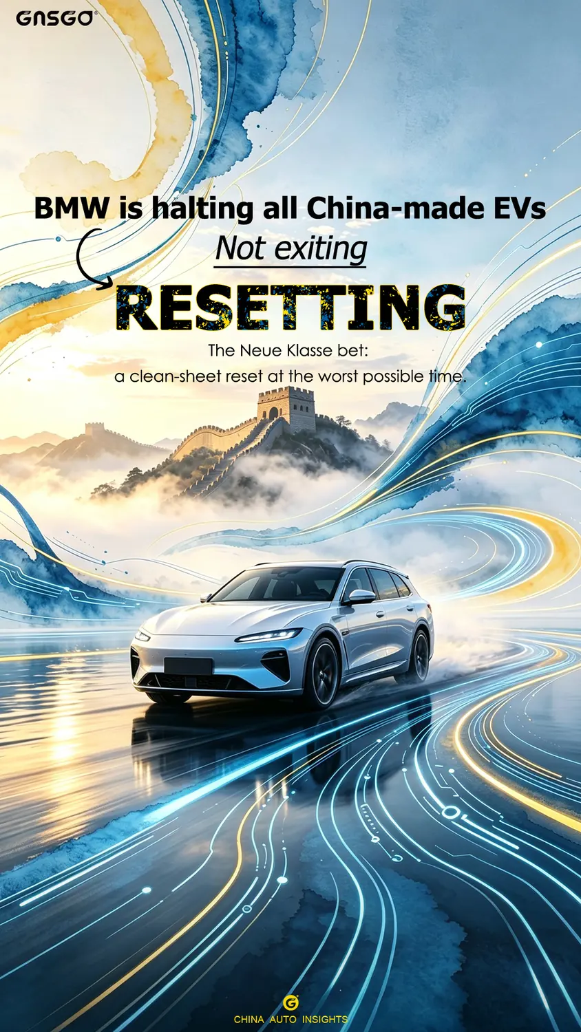 BMW Is Halting All China-Made EVs