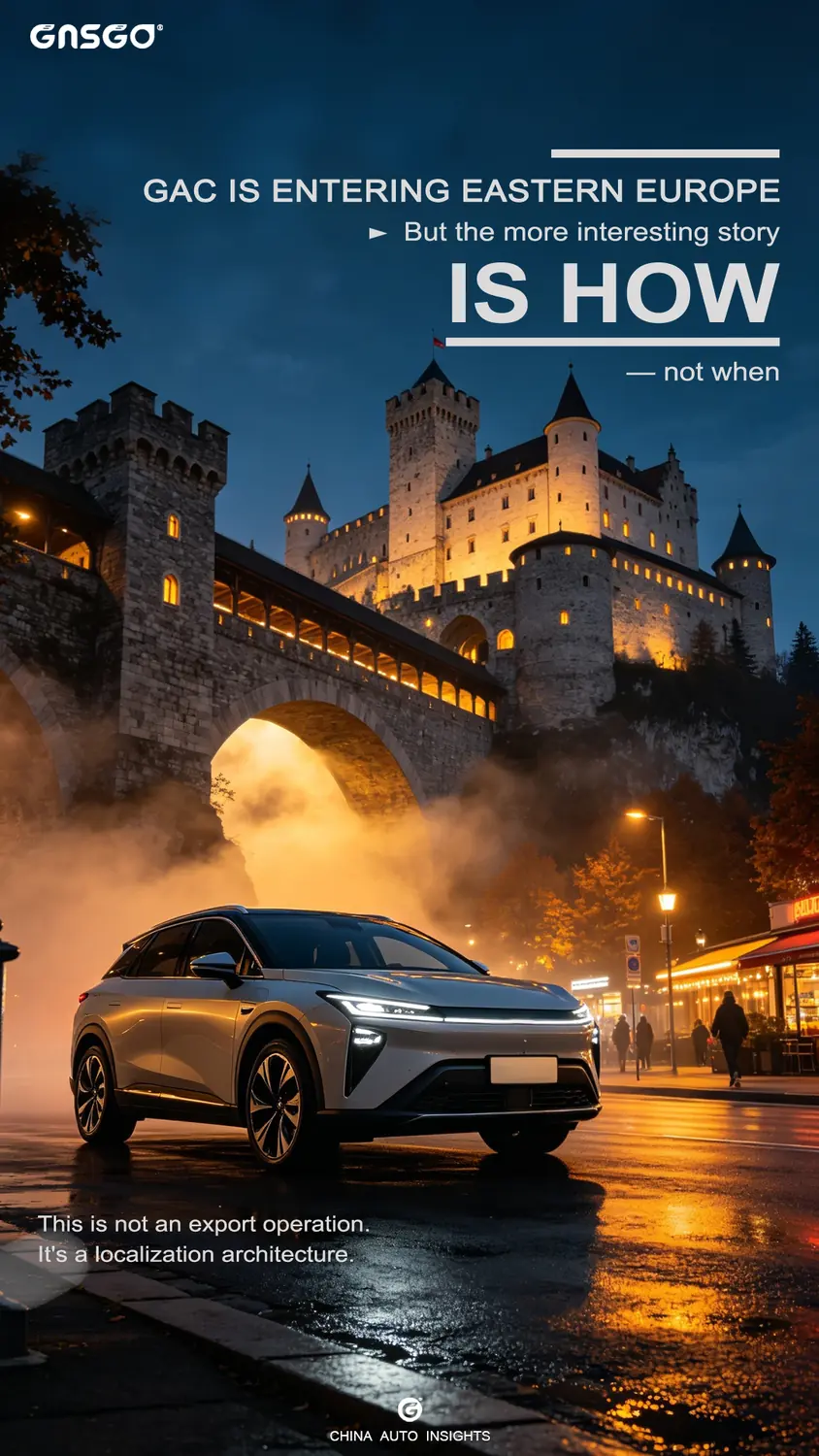 GAC Is Entering Eastern Europe