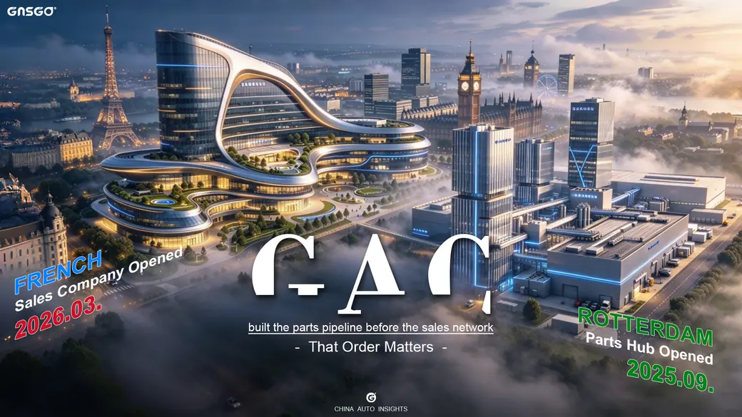 GAC Opened a Parts Warehouse Before It Opened 200 Dealerships
