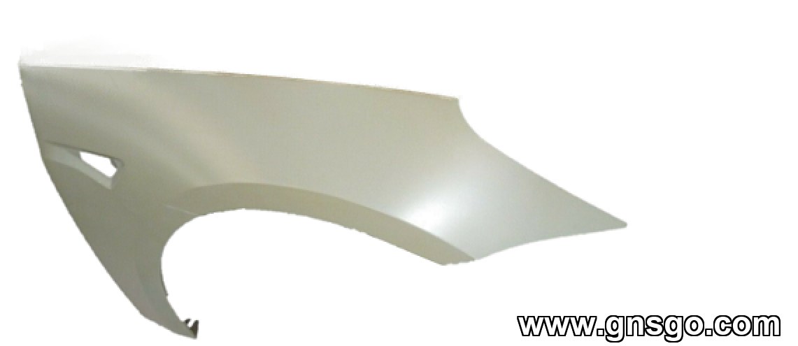 Fender Assembly Left Hand Model 3 E - Coated, OE 1081401-E0-D — Model 3 (2017–2023)